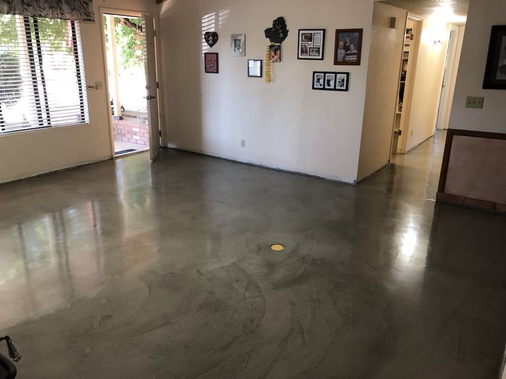 Retail Store & Showroom Epoxy Flooring Featured Detail