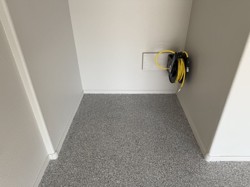 Flawless Basecoat With Complete Uniform Flake Broadcast