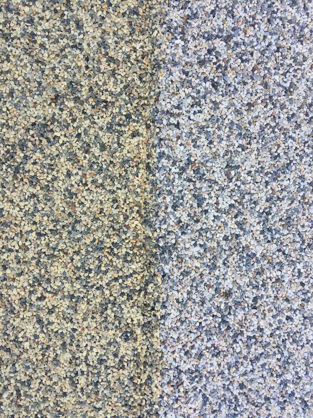 Gleaming Bound River Pebbles After Gloss Sealer Revive